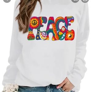 Womens crew neck sweatshirt